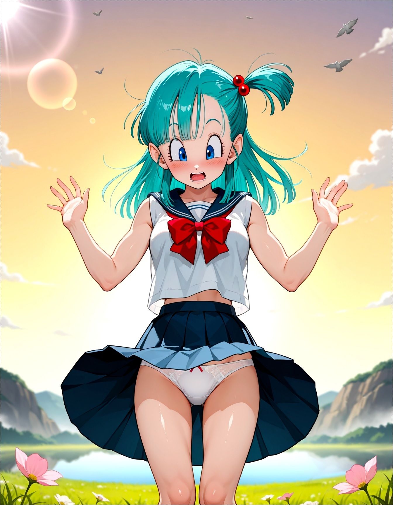 サンプル画像1:ブルマ☆写真集(クルミンのワンダーランド) [d_702073]