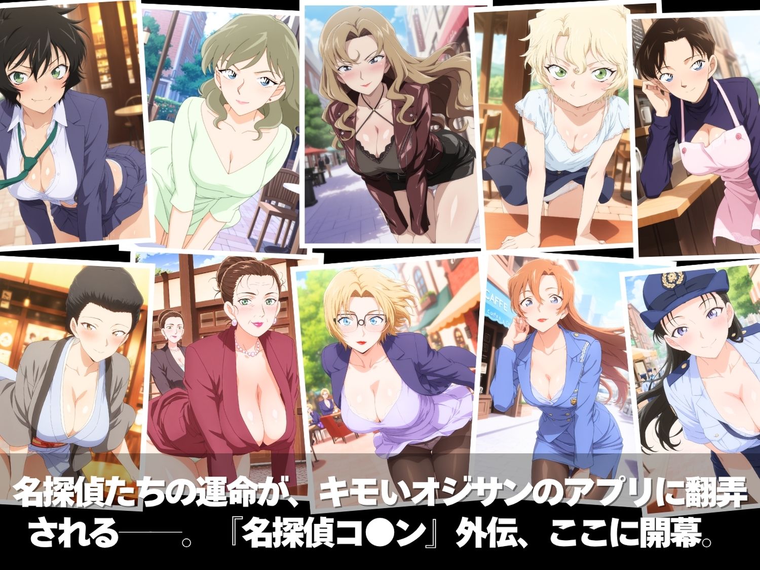サンプル画像1:キモ男の逆襲。孕ませ完全征服！全員ペット化計画。名探偵たちの誇りを壊す。  〜名探偵コ●ン 編 Vol.2〜(ぽかぽかさんぽ) [d_702106]