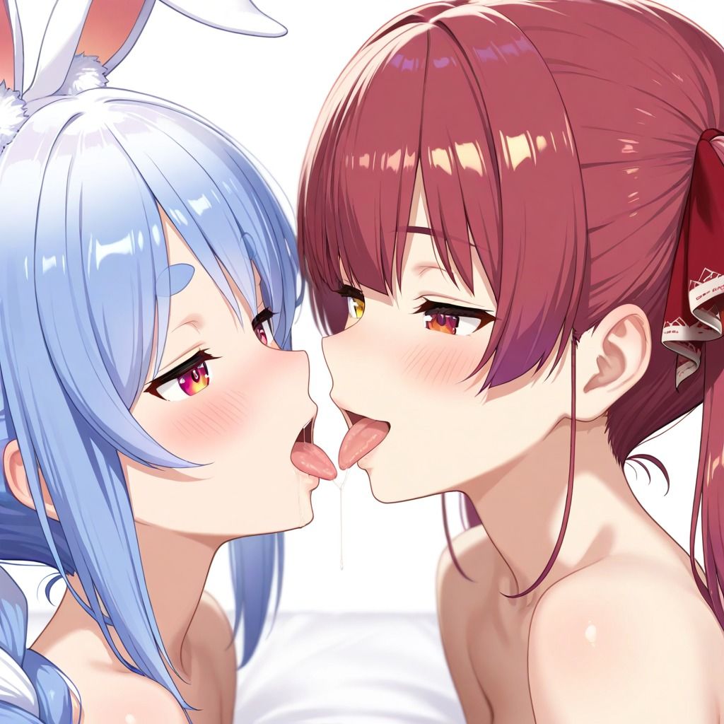 兎田◯こらと宝鐘◯リン ぺこマリ百合えっち【367枚】 画像3