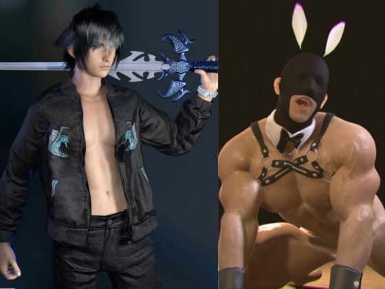 サンプル画像2:【究極】動画7人分、35動画詰め込んだ超特大総集編(異世界転生) [d_702170]