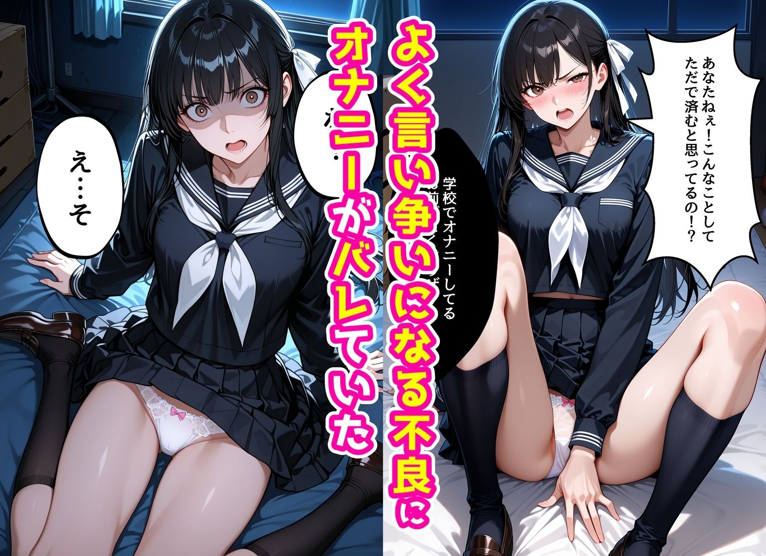 オナニーが日課の風紀委員長、エッチの気持ち良さを知る。 画像5