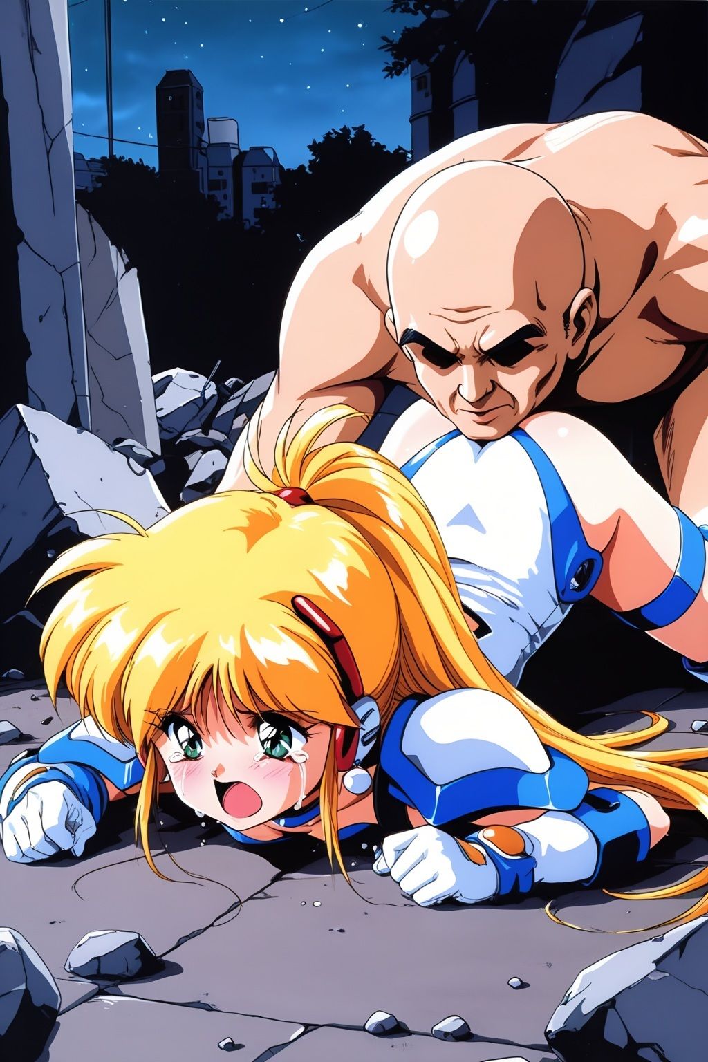 銀河お●様伝説ユナ 〜助けた男に襲われ処女喪失〜 画像7