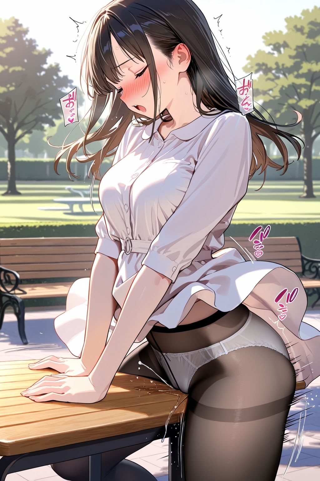 【角オナニー】我慢できない女の子パート（2）〜黒ストッキングもあるよ編 画像4