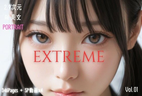 2.9次元AI美女 PORTRAIT EXTREME VOL.01 AI SEX ポーズ集 画像1