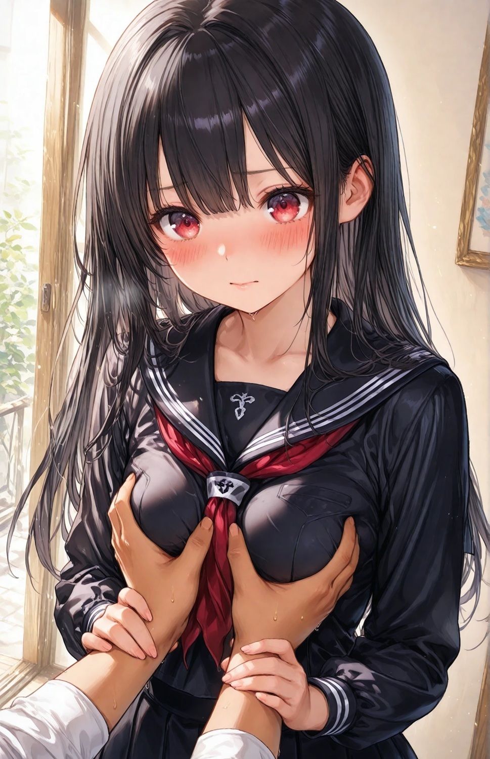 サンプル画像2:桜井詩音【オリジナルキャラクタ】(熊の畑) [d_702645]