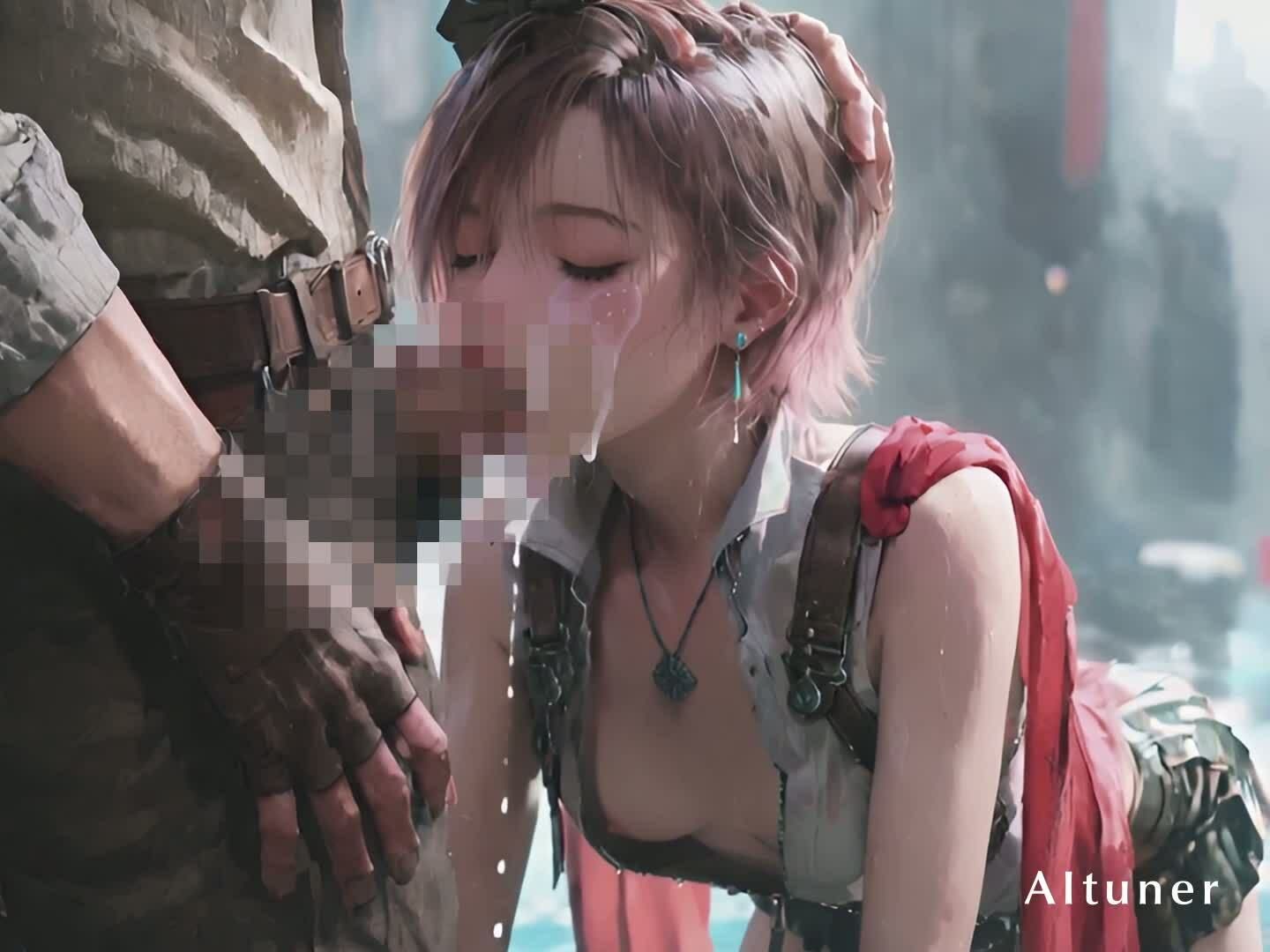 【20分HD】朽ちた遺跡のヒートハント──ピンク髪の元救世主が、今夜の獲物を選ぶ 画像6