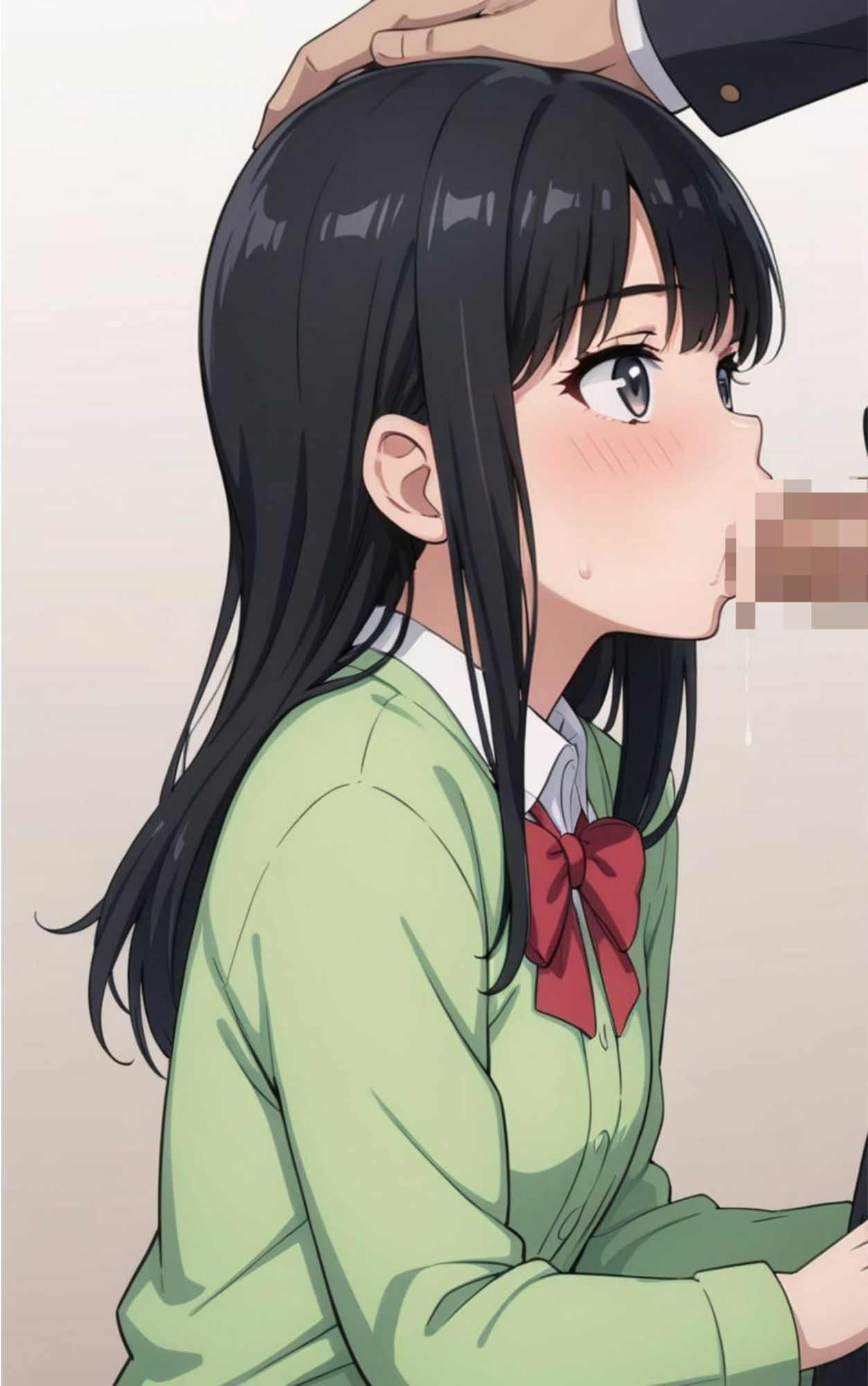 清楚系J〇がばれないようにしている放課後課外学習 画像3