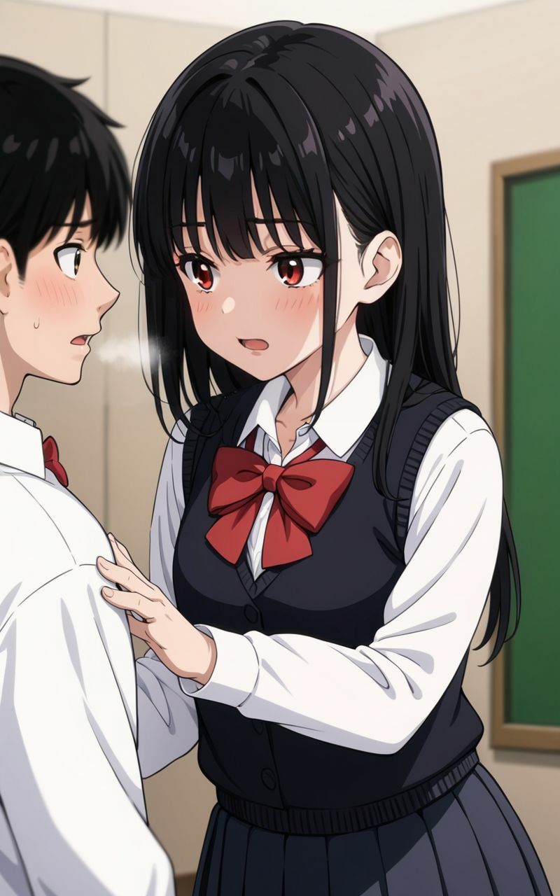 清楚系J〇がばれないようにしている放課後課外学習 画像7