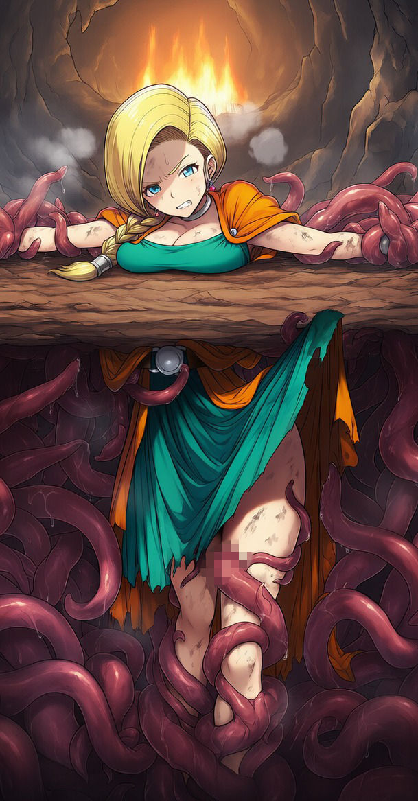 サンプル画像6:ビア●カ vs ぬるぬる触手(Nakki_触手・ヒロピン) [d_702726]