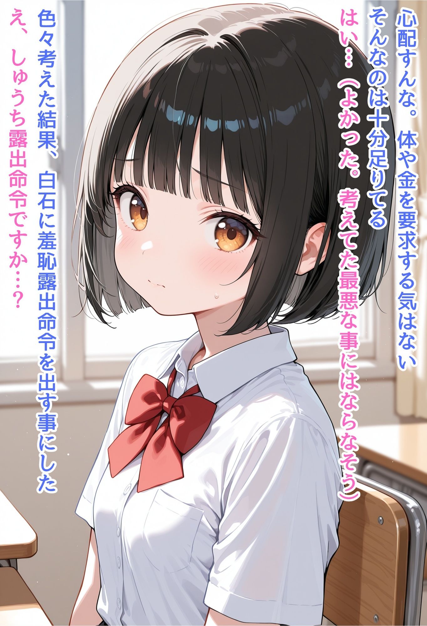 気弱な澪に過激な露出命令3