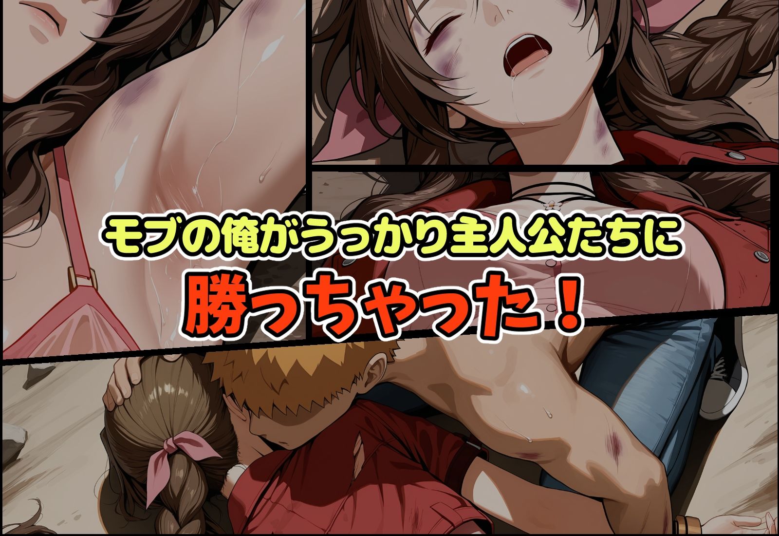 サンプル画像2:モブの俺がうっかり勝ったら物語が終わっちゃった件-エ〇リス編(ChronAi) [d_703114]