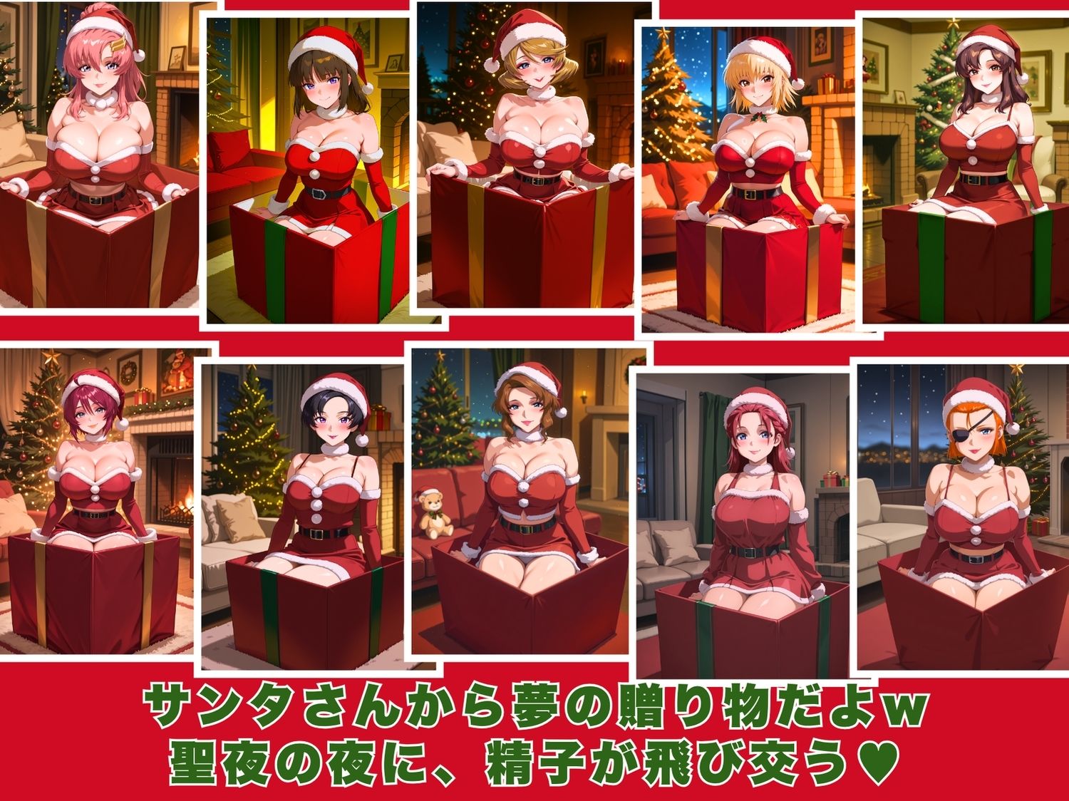 サンプル画像1:10人のエロサンタ〜ガン●ムSEED 編〜(kokko) [d_703131]