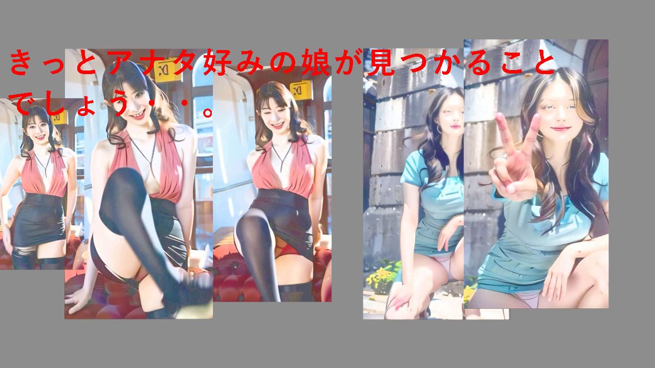 笑顔で・・パンツ丸見え！ 画像2