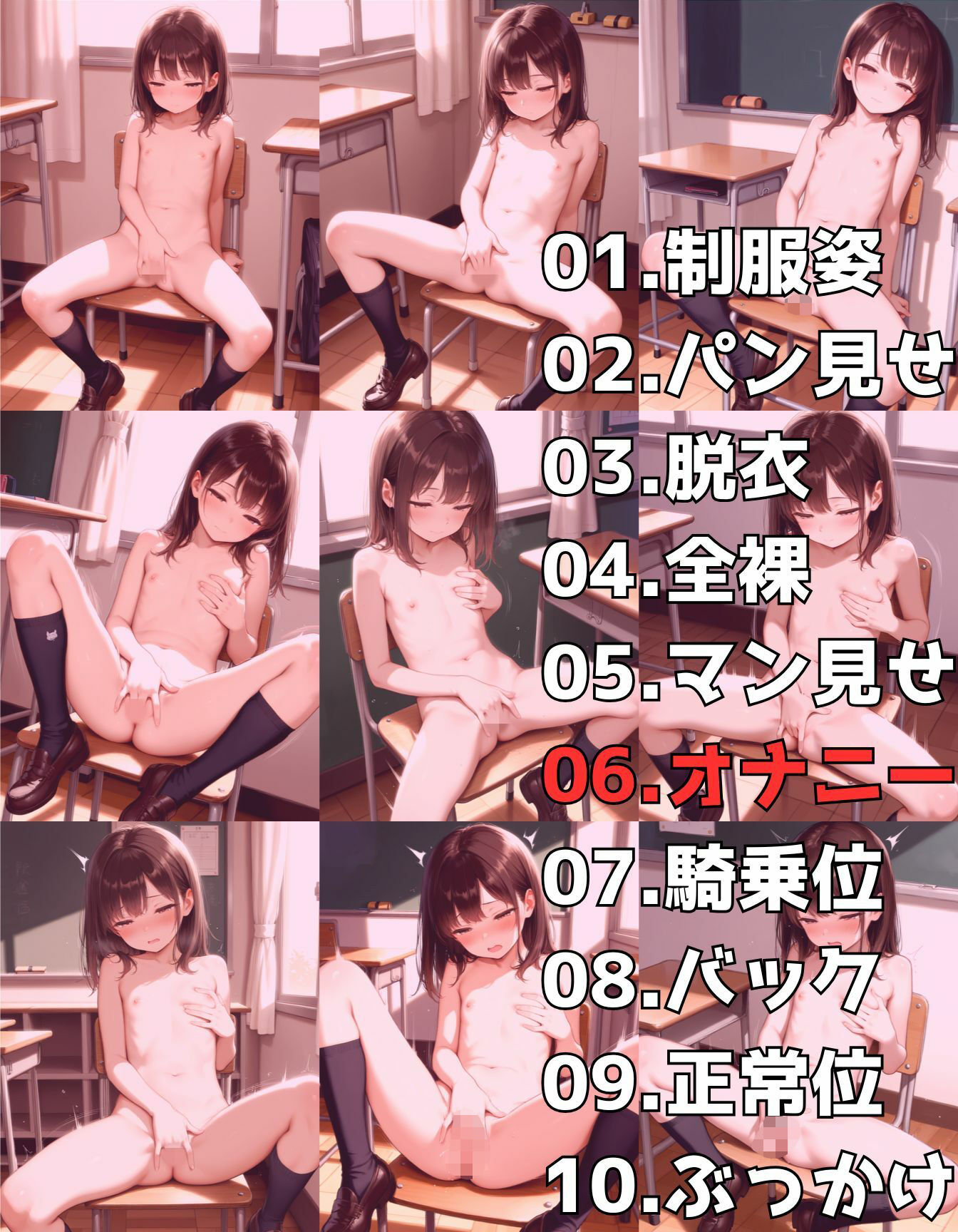 俺の言うことは何でも聞くつるぺたちっぱい女子校生 エロ漫画7