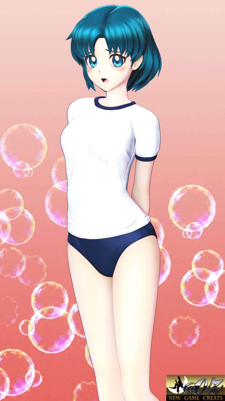 美少女戦士sideB［水星編］淫魔の毒に侵され性奴〇に堕ちる少女_9