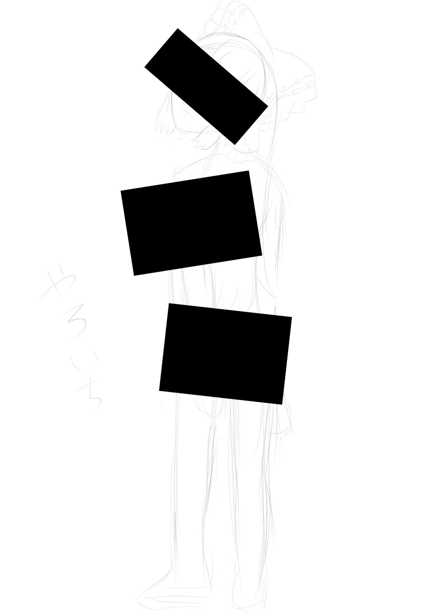 【無料エロ漫画】霊夢ちゃんのえっちなラフイラスト集vol.2(ゆるふわ研究所) d_703572