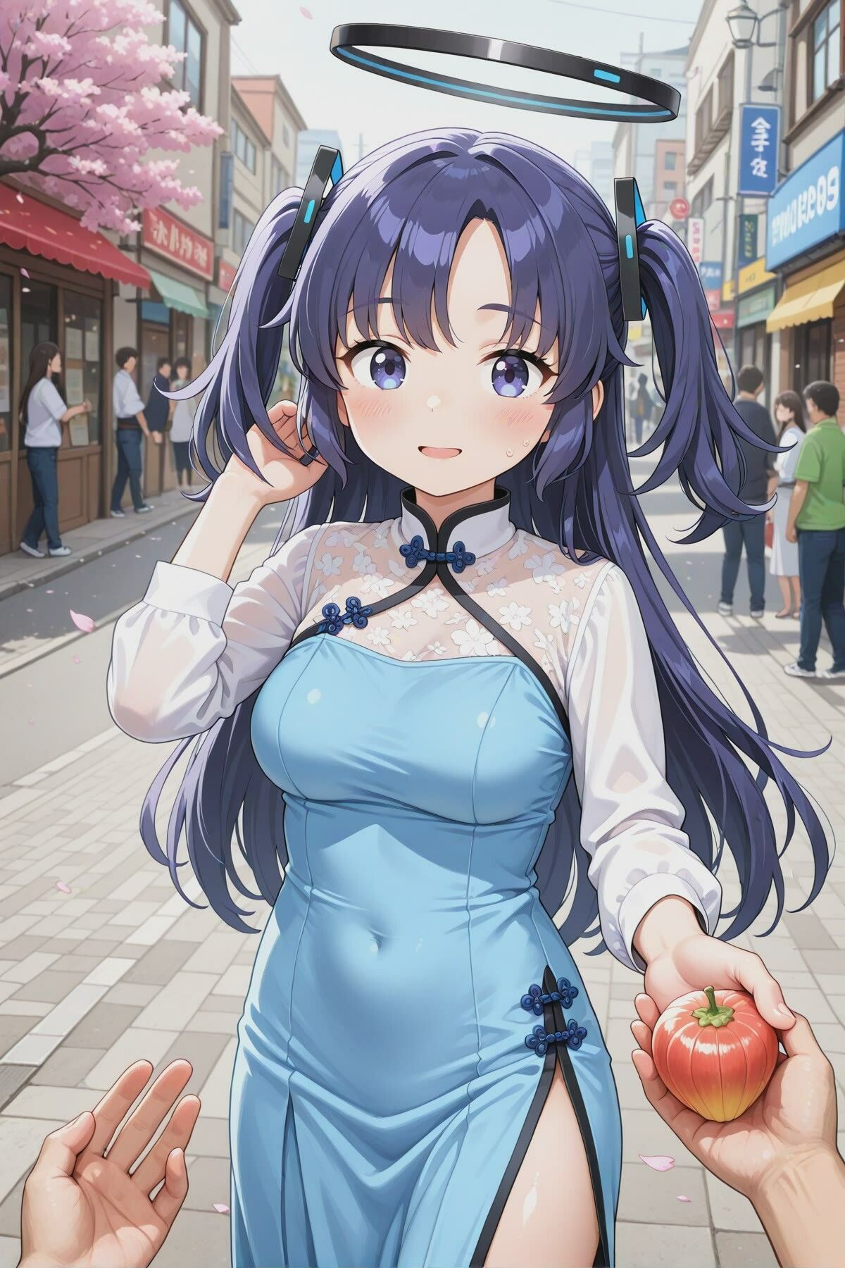 ユウカとチャイナ服でコスプレHするCG集 サンプル1