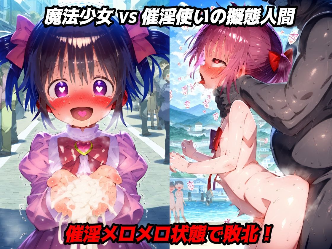 魔法少女完全敗北アクメ！未熟な戦闘能力で戦いあっさり敗北・・・無様な性処理道具へなり果てる【CG集500枚】_2