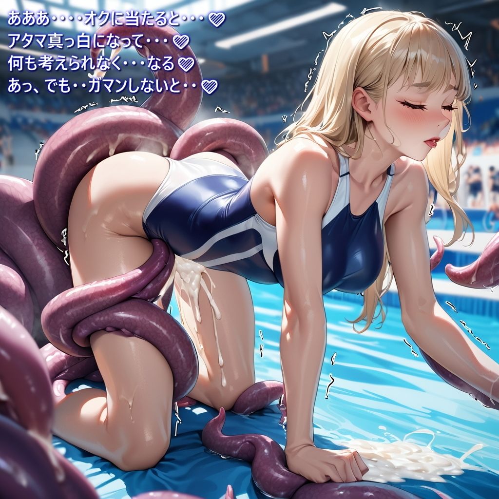 『触リンピック』全員18禁メダル【競泳水着編】 画像3