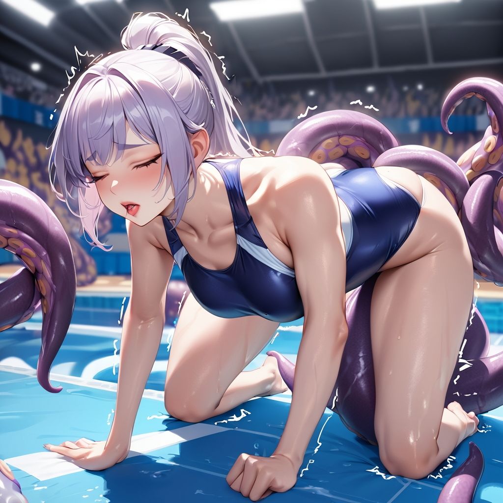 『触リンピック』全員18禁メダル【競泳水着編】 画像10