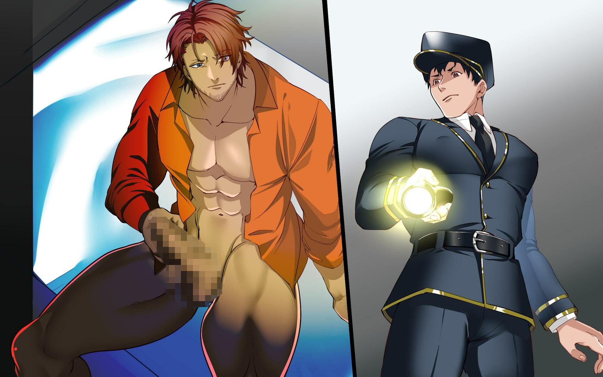 ガチムチ刑務所 ―囚人×看守のメス堕ちSEX獄中記―