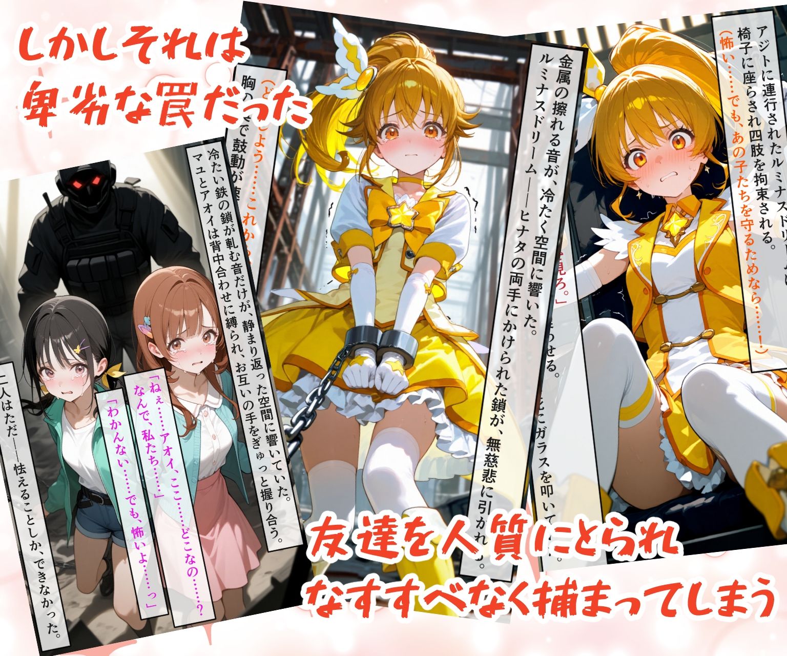 サンプル画像4:魔法少女ルミナスドリーム 完全敗北 -戦友ノ罠ニ堕チル-(えすおー) [d_703674]