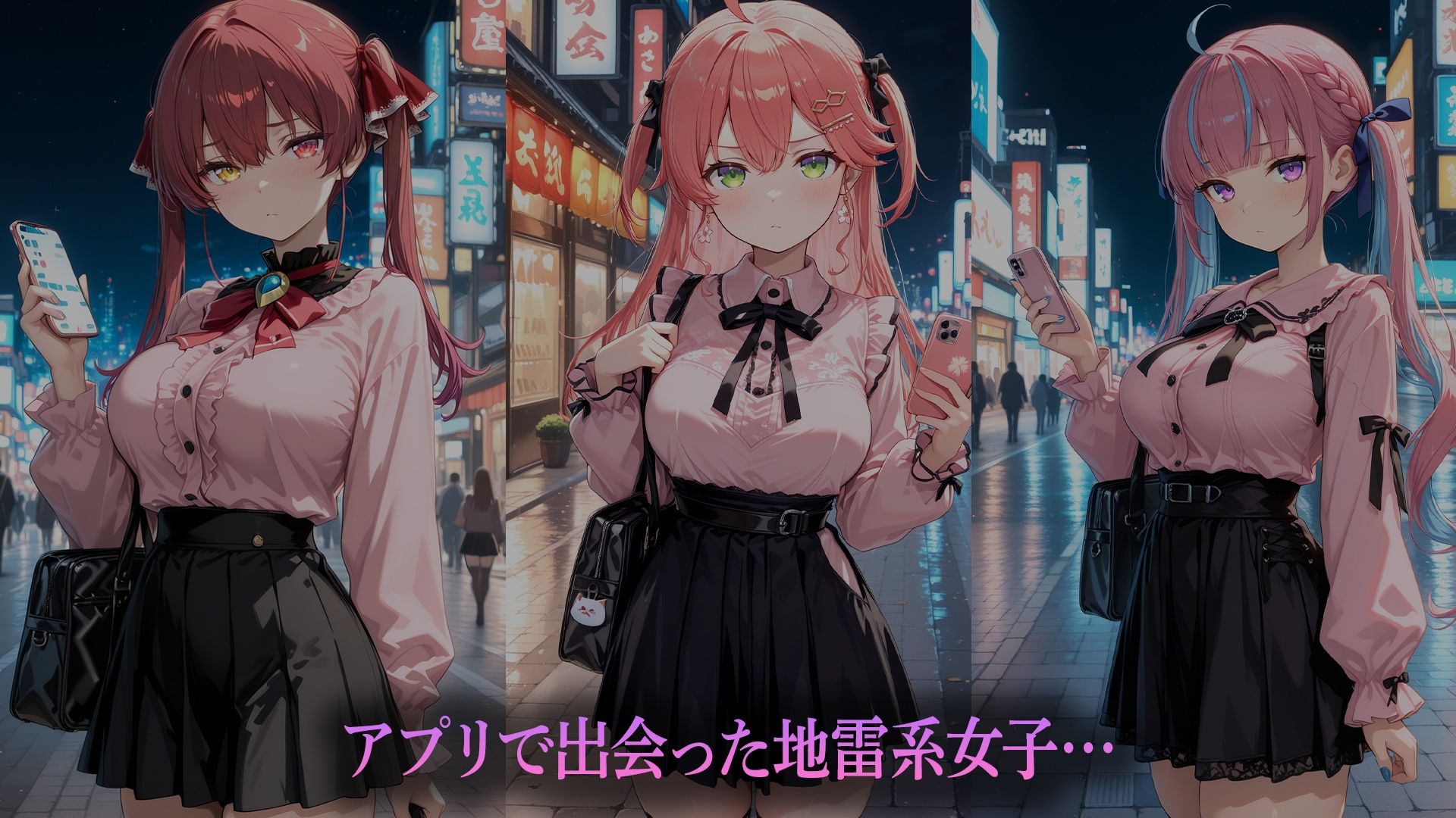 サンプル画像1:アプリで出会った地雷系（はーと）〜そのままホテルに連れ込んで〜   （ホ●ライブバージョン）(kawa) [d_703680]