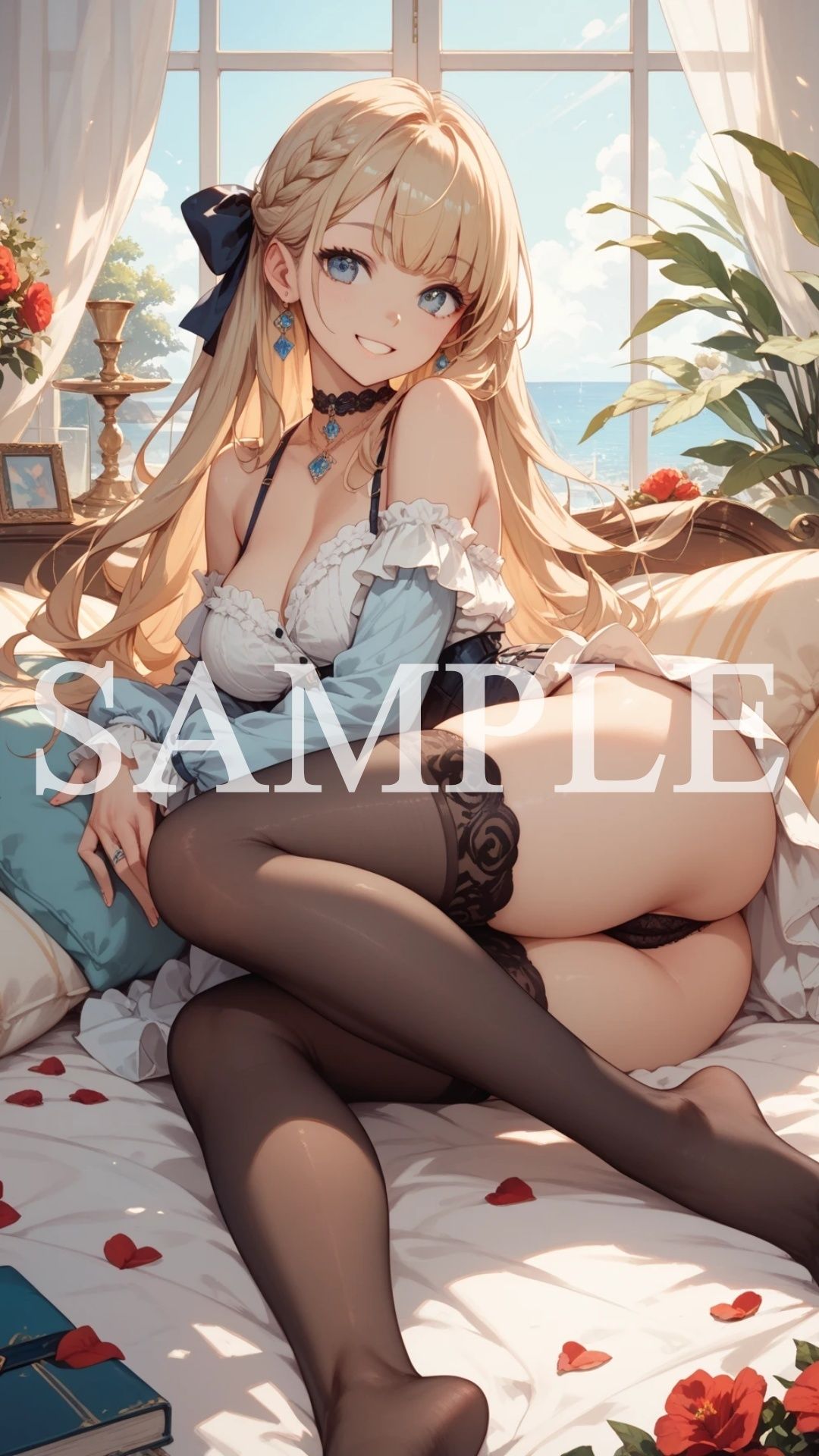 サンプル画像4:【500枚豪華セット】Leg Muse  AIが描く魅惑の美脚ギャラリー(Elegant AI Girls) [d_703733]