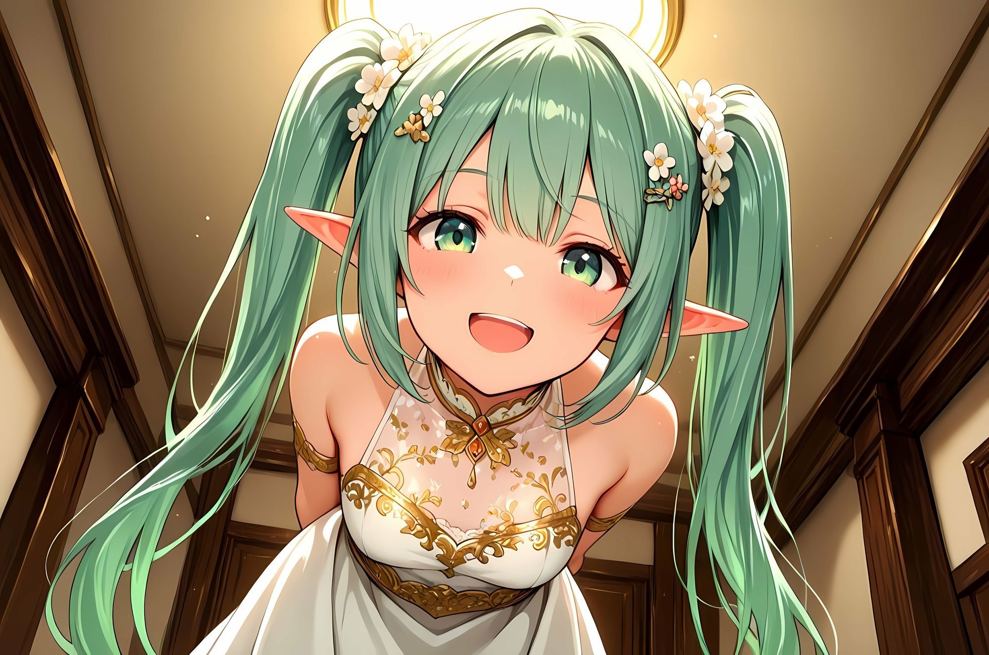 拾ったエルフがいつの間にか俺好みのエロ妻に成長していたお話 Part5 おうちエッチ編 画像1