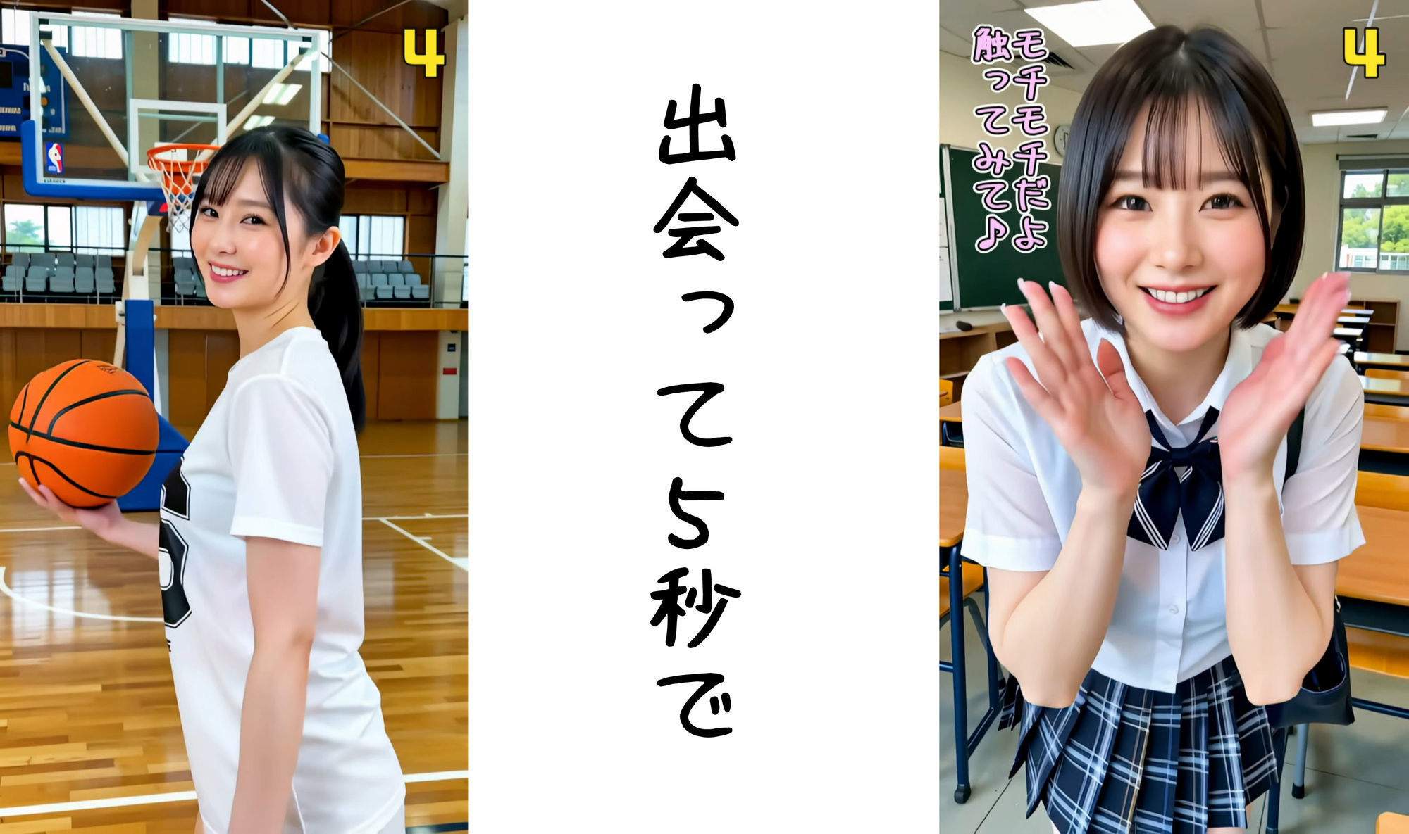 サンプル画像3:出会って5秒でAI合体 114連発【動画】 即ハメ中出し顔射(コメットパンチ) [d_703776]