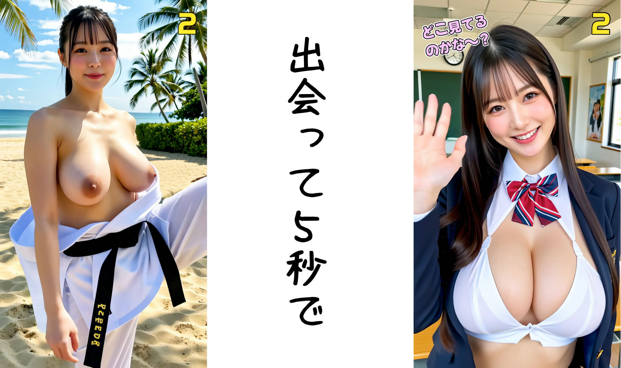 出会って5秒でAI合体 114連発【動画】 即ハメ中出し顔射 画像5