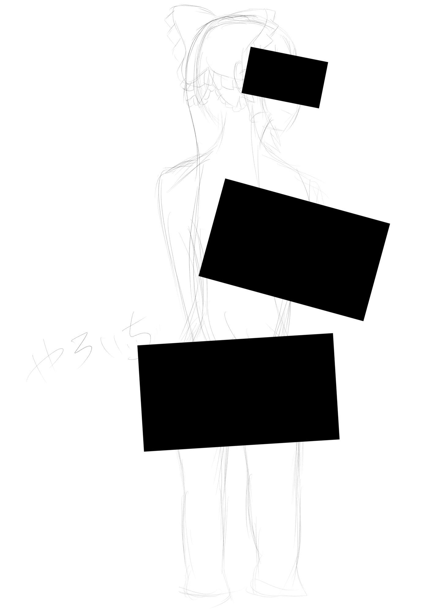 霊夢ちゃんのえっちなラフイラスト集vol.3 画像3