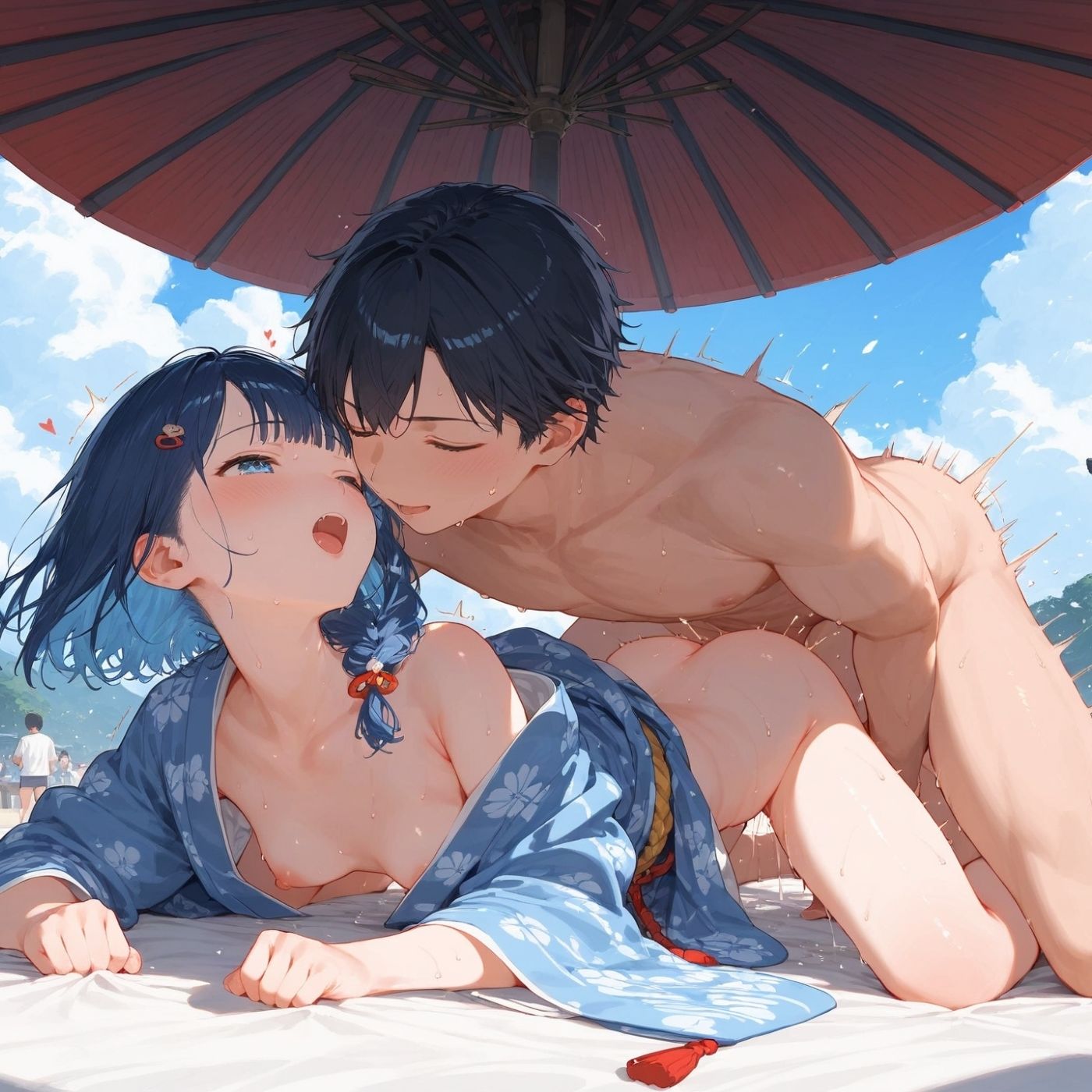 浴衣、、、どう?【浴衣美少女九の厳選CG270枚収録】 画像3