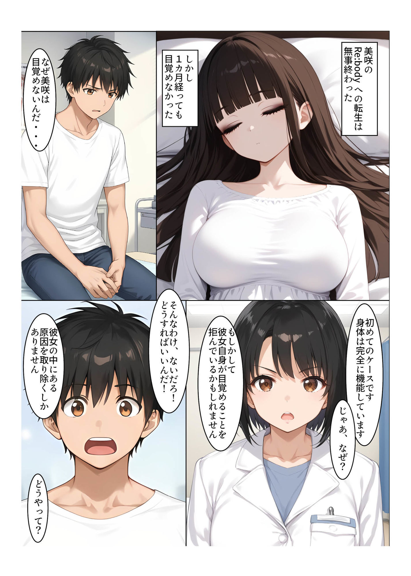 転生美女計画 RE:body 彼女の中で取り残された俺は目覚めると彼女になっていた 画像1