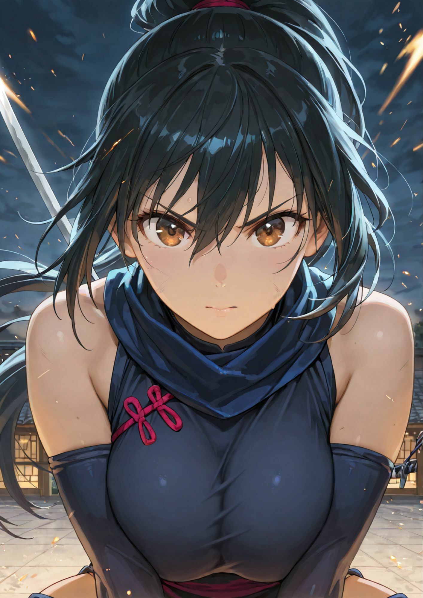 忍び堕ちカエデ5  三角木馬拷問 サンプル2