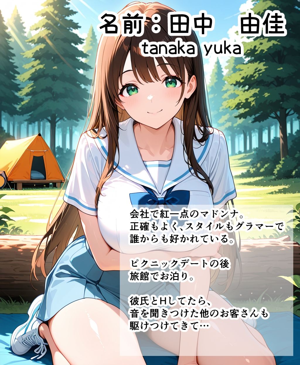 美人OLが旅館でお泊りしてたら夜●いされて大乱交Hした話 画像1