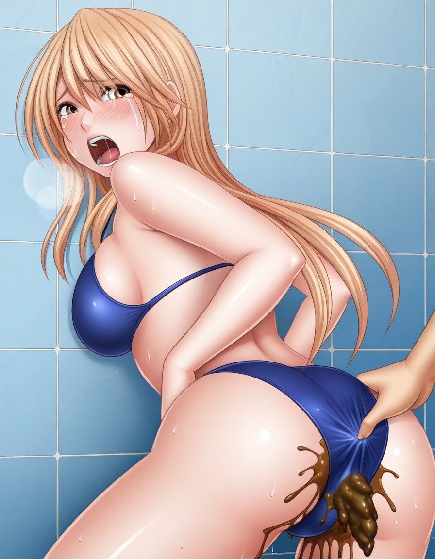 川澄カグヤが複数の男達に押さえられて〇〇＋浣腸、排泄させられる 画像6