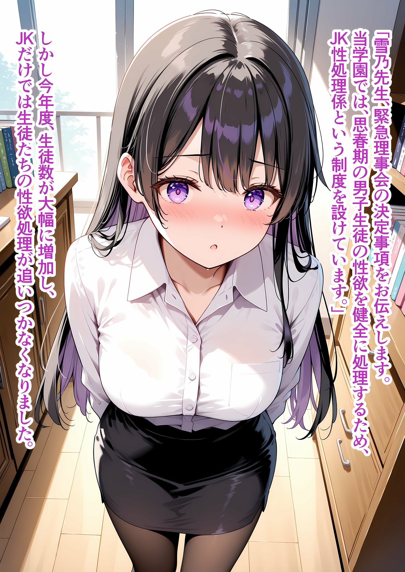 性処理学園〜雪乃編〜清楚な新人教師をハメまくったら涙目イキ狂い淫乱教師になった話 画像2