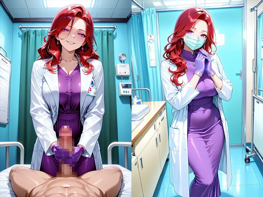 サンプル画像4:痴女系美人女医に精液採取と称して何度もヌかれた話(NUKI STUDIO) [d_704264]