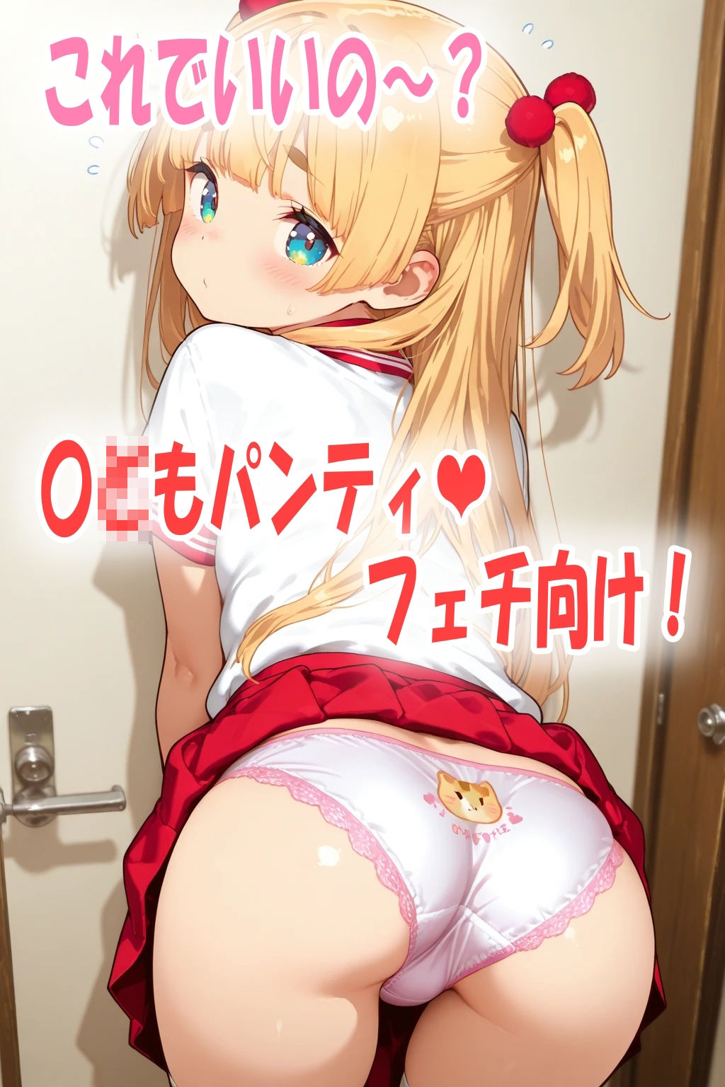 メス○キ300人の写真集!お尻・パンツや小さいおっぱいフェチ向けイラスト300枚 画像3