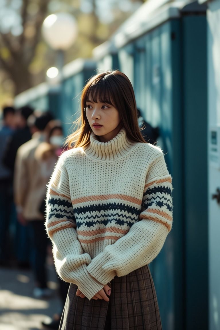 サンプル画像1:美女おもらしストーリー(P-AI planning) [d_704487]