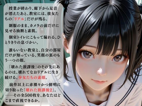 サンプル画像1:壊れた放課後2(ひみつ基地) [d_704588]