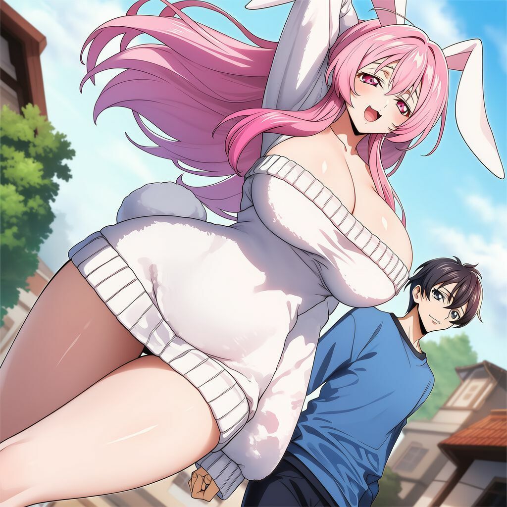 サンプル画像6:寝る子は育つウサ耳っ娘に好かれる_出会い編(hwd) [d_704635]