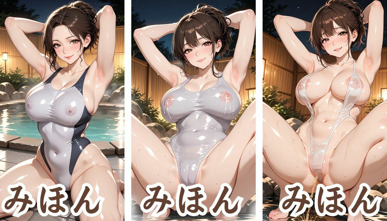 名湯 爆乳母乳温泉 〜若女将の搾乳おもてなし〜 画像5