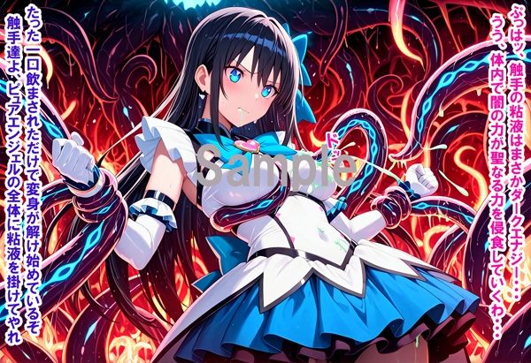 敵と戦いピンチになる魔法少女 Vol5 サンプル4