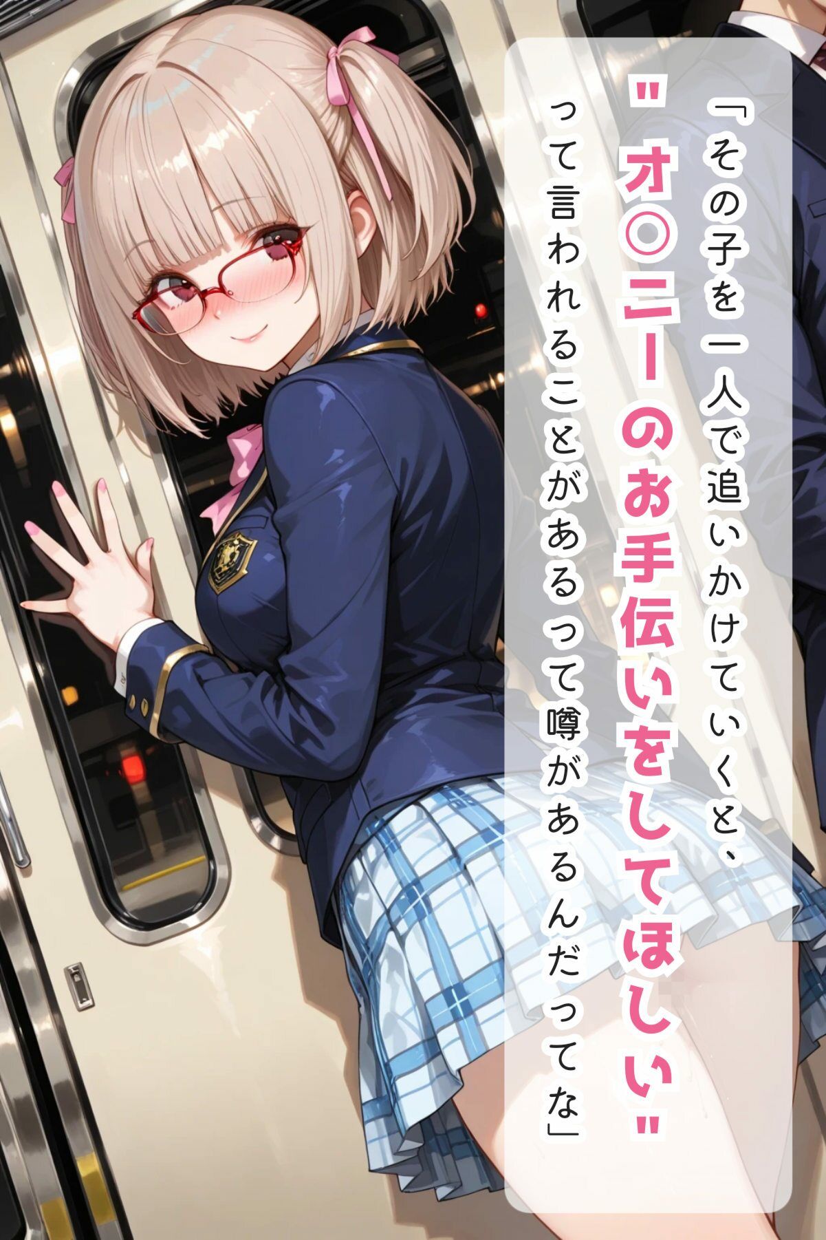 サンプル画像1:本番以外なら何をしても許される茶髪美女と電車で遭遇した件(眼鏡エチエチ研究所) [d_704733]