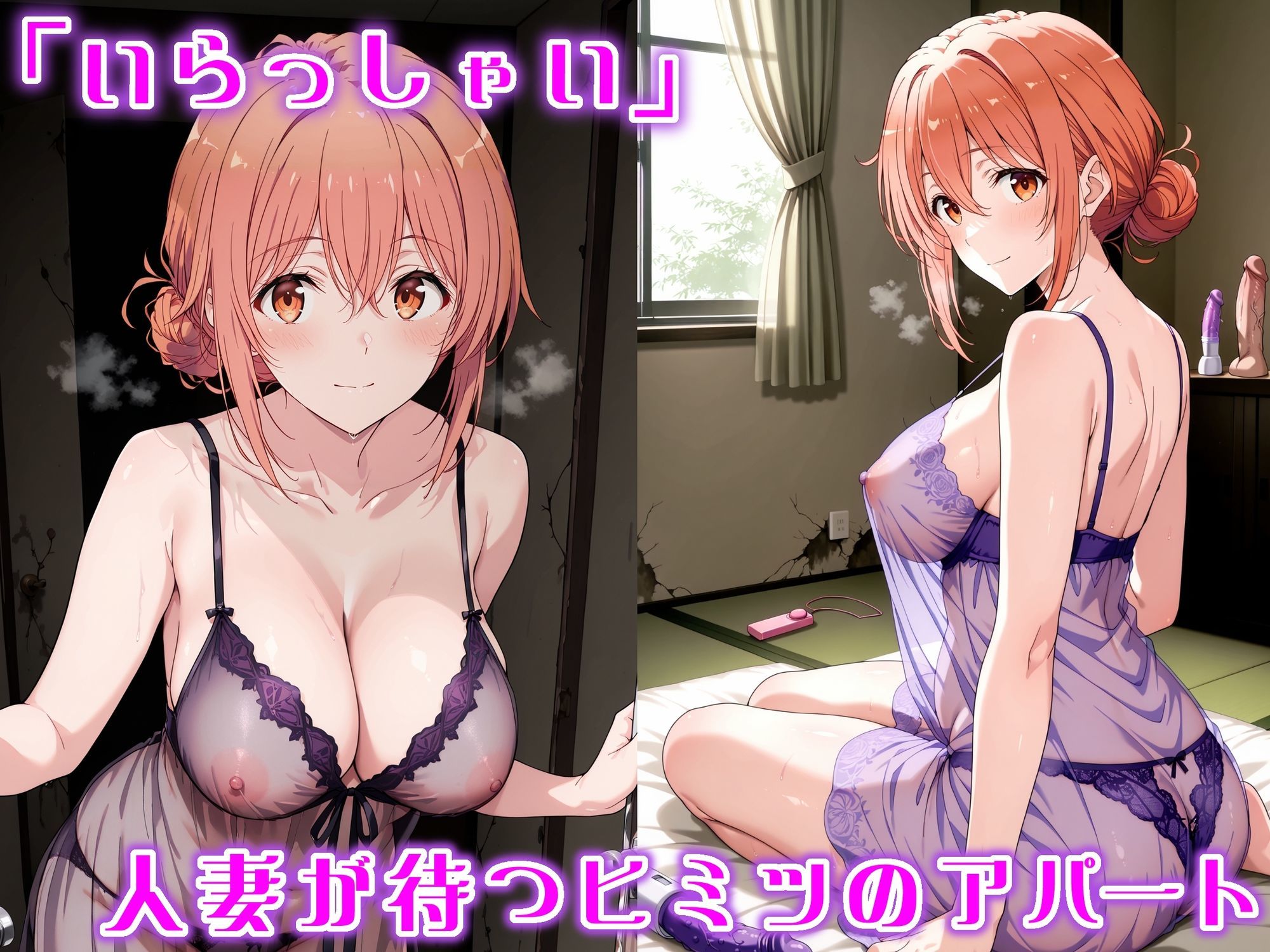 サンプル画像1:四畳半ノカギ、アイテマス  ガハママ編(おにはめ本舗) [d_704802]