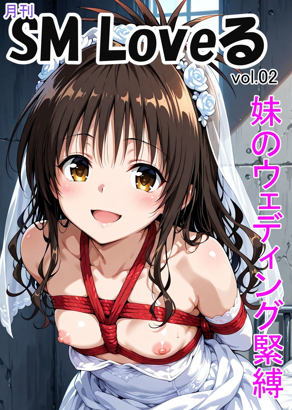 vol.54妹18妹のウェディングドレス緊縛1