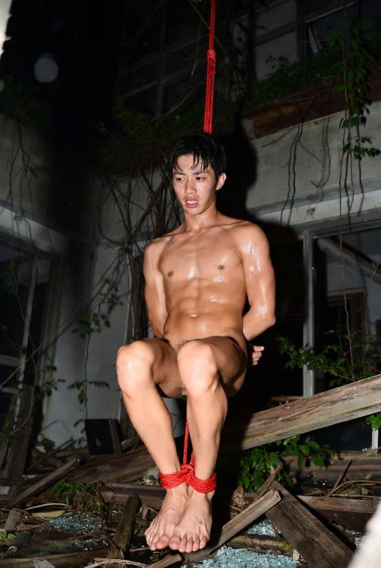 AI男子写真集緊縛男子 サンプル1