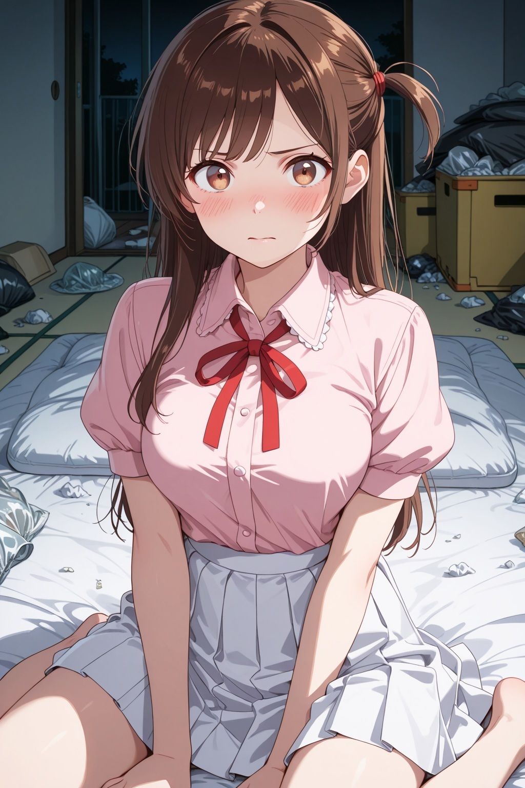 汚部屋に派遣されたレンタル彼女 水●千鶴 画像4